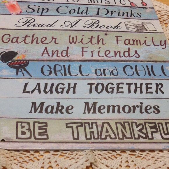 Distressed, vintage look -  Deck Rules - Picture 3 of 5